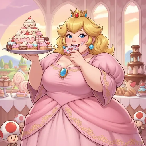 Fat Princess Peach